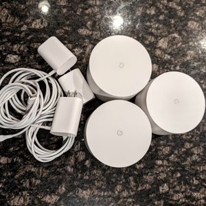 Google AC-1304 WiFi Mesh solution- 3 Access Points